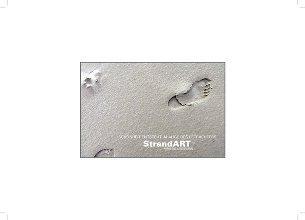 StrandART - Fotomappe mit 8 Strandmotiven - maritimes Präsent