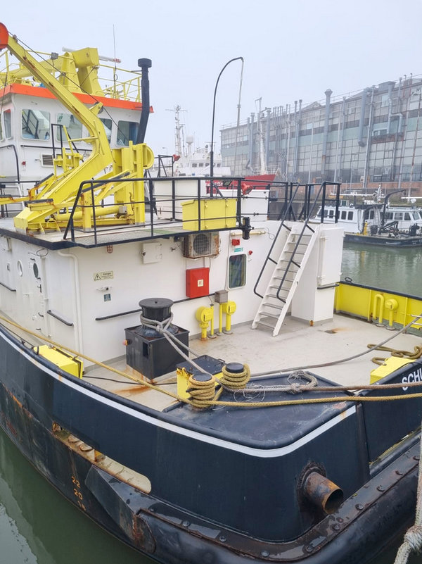 Offshore Support - Taucherfahrzeug - Tonnenleger - Tiefgang 1,70m