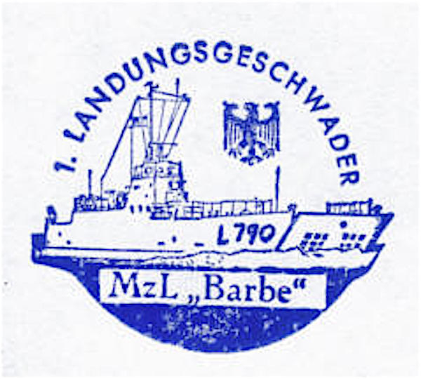 Schiffsschraube Marine MZL Landungsschiff BARBE L790