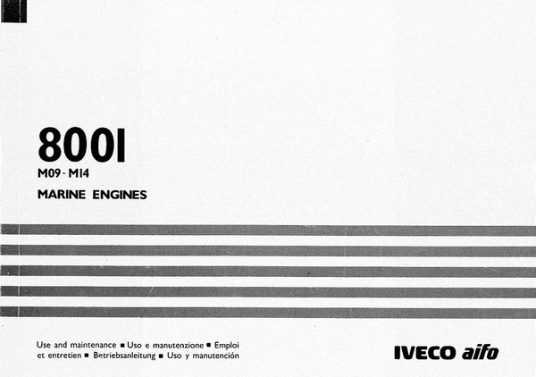 IVECO AIFO 8061 Marinemotor mit Getriebe - 145 PS - 1450 Stunden / VERKAUFT !
