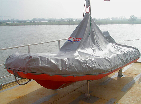 Schlauchboot Persenning - MOB - FRB - RIB - 4 Meter