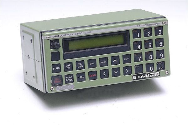 SAILOR RM 2042  -  VHF DSC Controller Klasse A - GMDSS A1 - aus Berufschifffahrt